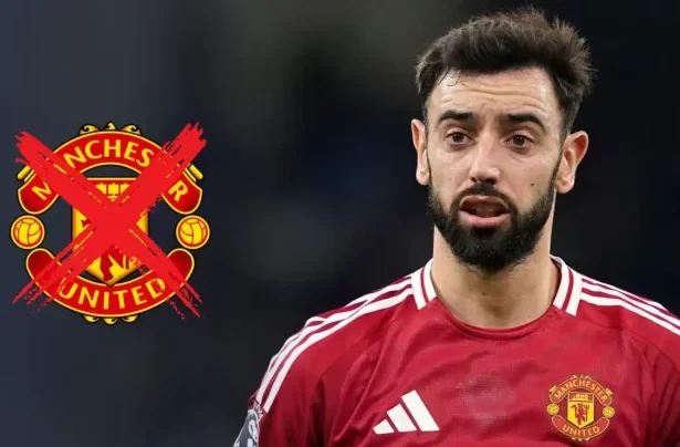 Man Utd captain Bruno Fernandes