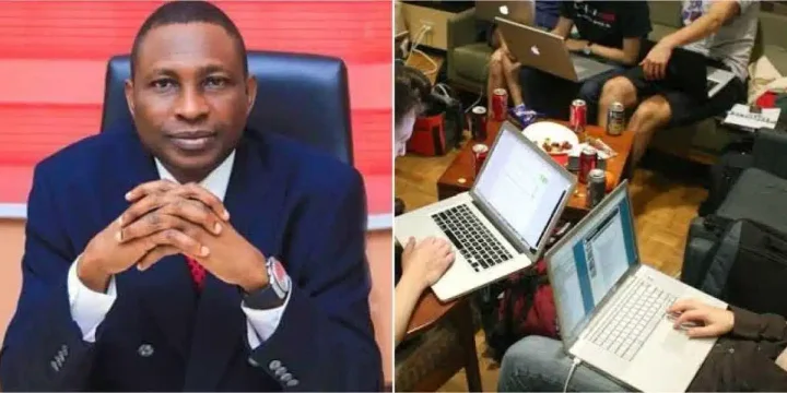 "Yahoo-Yahoo boys binging 'national shame' to Nigeria" - EFCC Chairman