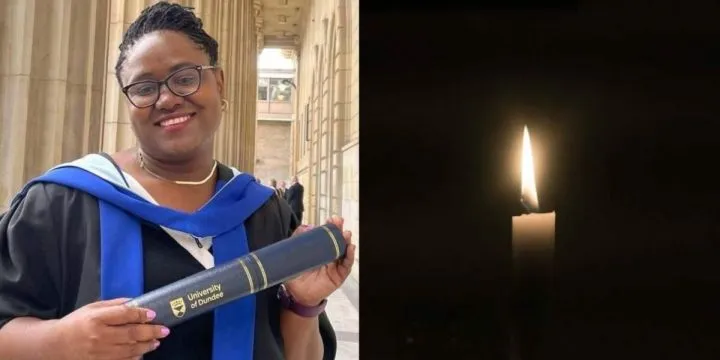 UK-based lady tragically loses life shortly after bagging her PhD