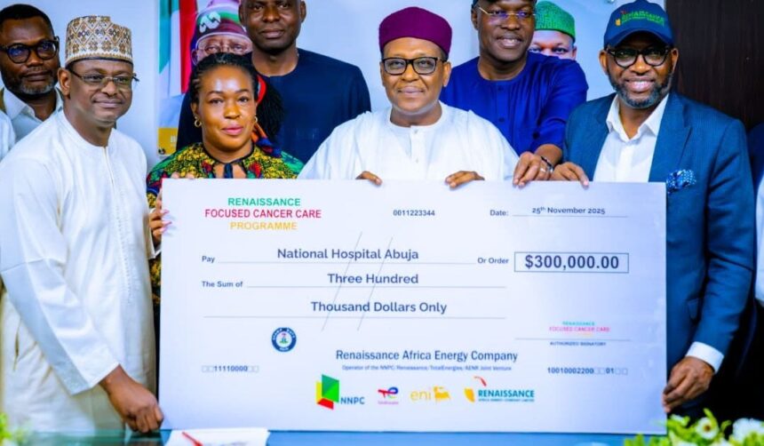 NNPC JV donates $300k to boost cancer treatment in Nigeria