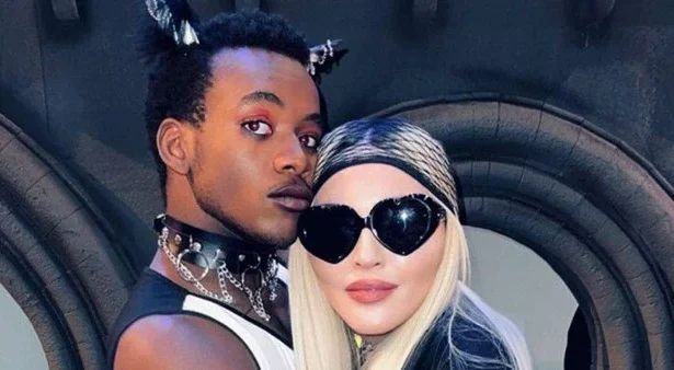 David Banda and Madonna