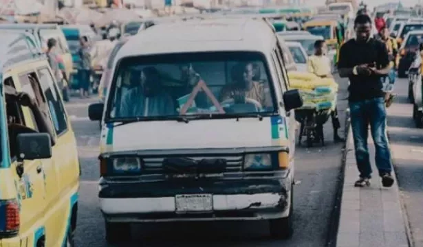 Lady shocked as she boards vehicle with