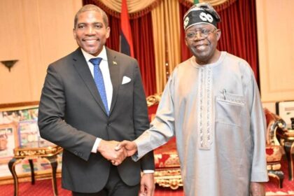 Saint Kitts PM meets Tinubu, seeks investment in agriculture, trade