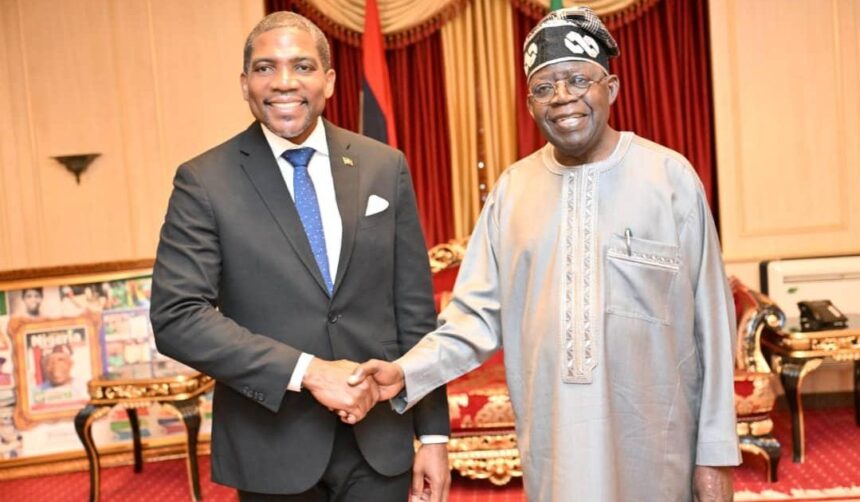 Saint Kitts PM meets Tinubu, seeks investment in agriculture, trade
