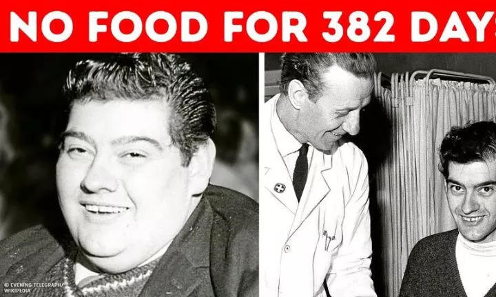 The man who survived without food for more than a year [YouTube]