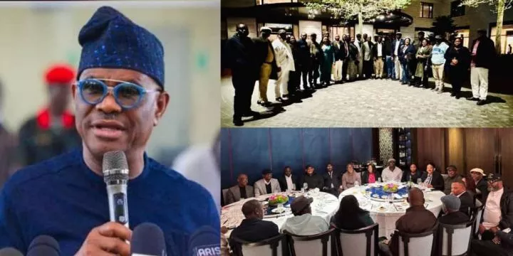 Wike hosts dinner for suspended rivers lawmakers in UK