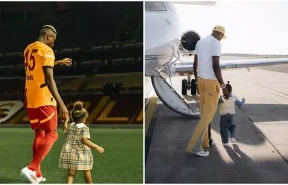 Osimhen reveals daughter's special connection to Galatasaray: 'She knows the Anthems better than me'